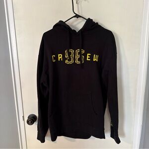 Black Columbus Crew Hoodie Mitchell & Ness Large